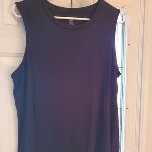 Cute black sleeveless top